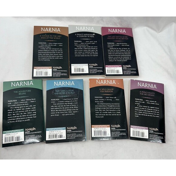 Chronicles of narnia box set 1-7 paperback - Picture 5 of 7
